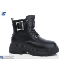 Черевики жіночі на зиму (8 пар р.36-41) чорний  "Navigator"