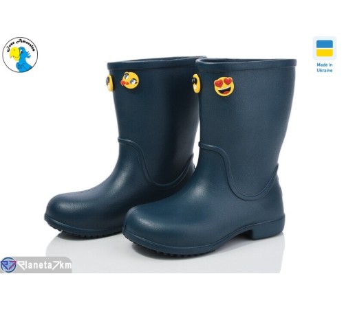 Дитячі чоботи на весну/осінь (8 пар р.22-28) синій  "Jose Amorales"