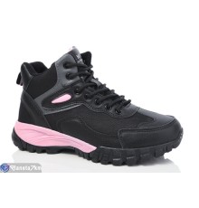 Кросівки жіночі на зиму (8 пар р.36-41) чорний  "KOMBO"