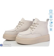 Черевики жіночі на зиму (6 пар р.36-41) бежевий  "LOTOS"