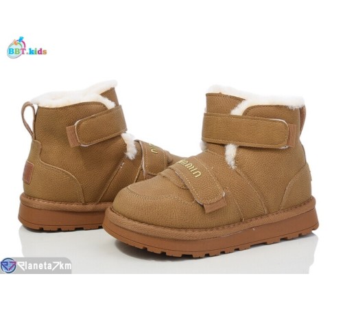 Черевики дитячі на зиму (8 пар р.31-36) коричневий  "BBT"