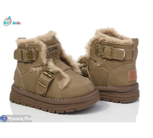 Черевики дитячі на зиму (8 пар р.26-31) хакі  "BBT"