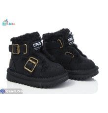 Черевики дитячі на зиму (8 пар р.21-25) чорний  "BBT"