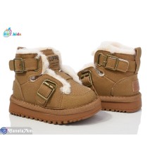 Черевики дитячі на зиму (8 пар р.21-25) коричневий  "BBT"