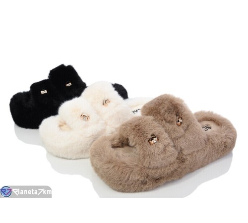 Тапки жіночі на весну/осінь (12 пар р.35-40) мікс  "LOTTOS"