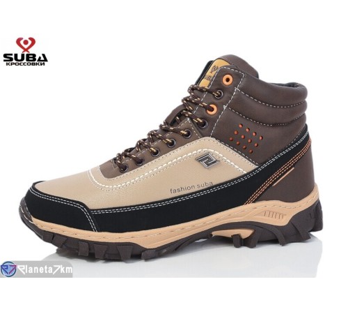 Черевики чоловічі на зиму (8 пар р.41-46) бежевий  "SUBA"