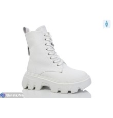 Черевики жіночі на зиму (8 пар р.36-41) білий  "PERLA"