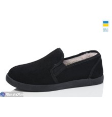 Тапки чоловічі на зиму (12 пар р.41-46) чорний  "Korka"