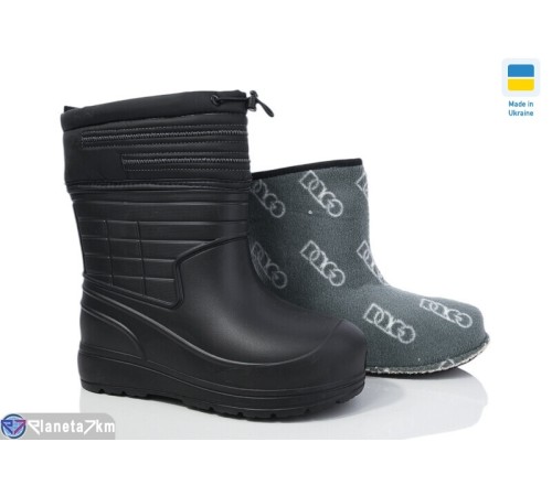 Жіночі чоботи з піни на весну/осінь (8 пар р.37-41) чорний  "Korka" Жіночі чоботи з піни на весну/осінь (8 пар р.37-41) чорний  "Korka"