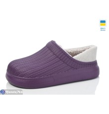 Калоші дитячі на весну/осінь (8 пар р.25-36) фіолетовий  "Korka"