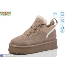 Уггі жіночі на зиму (6 пар р.36-41) коричневий  "HENGJI-ELENA"