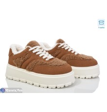 Кросівки жіночі на зиму (8 пар р.36-41) бежевий  "LAVLI"