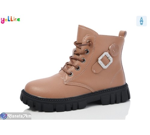 Черевики дитячі на зиму (12 пар р.31-36) коричневий  "Yalike"