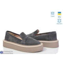 Туфлі жіночі на весну/осінь (6 пар р.36-40) сірий  "GARRA"