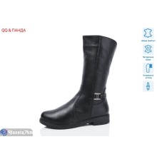Чоботи жіночі на зиму (6 пар р.36-41) чорний  "QQ&Панда"
