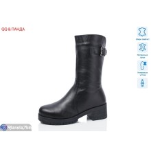 Чоботи жіночі на зиму (6 пар р.36-41) чорний  "QQ&Панда"