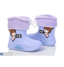 Дитячі чоботи з піни на весну/осінь (10 пар р.24-30) фіолетовий  "Normashoes"