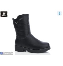 Чоботи жіночі на зиму (6 пар р.36-41) чорний  "Steel Land"