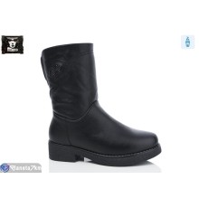 Чоботи жіночі на зиму (6 пар р.36-41) чорний  "Steel Land"