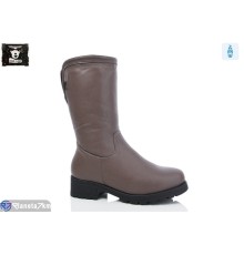 Чоботи жіночі на зиму (6 пар р.36-41) коричневий  "Steel Land"