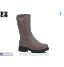 Чоботи жіночі на зиму (6 пар р.36-41) коричневий  "Steel Land"