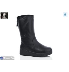 Чоботи жіночі на зиму (6 пар р.36-41) чорний  "Steel Land"