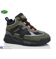 Дитячі кросівки на зиму (8 пар р.36-41) зелений  "Bayota"