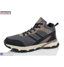 Кросівки чоловічі на зиму (8 пар р.41-46) сірий  "Sayota"