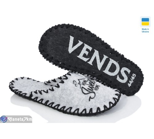 Тапки чоловічі на весну/осінь (9 пар р.40-45) сірий  "Activ"