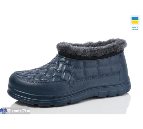 Калоші жіночі на зиму (6 пар р.37-41) синій  "LOTTOS"