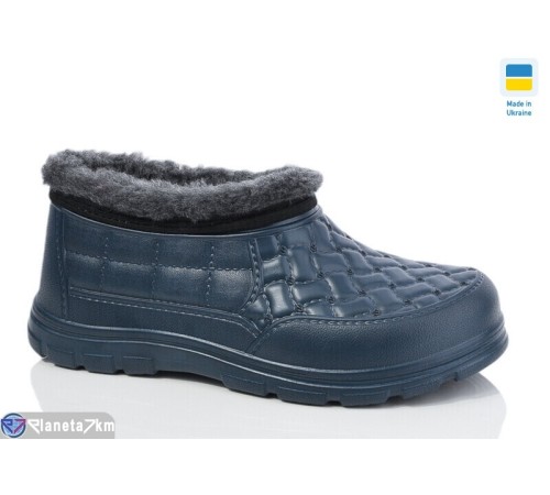 Калоші жіночі на зиму (6 пар р.37-42) синій  "SALIN"
