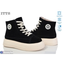 Черевики жіночі на зиму (6 пар р.36-41) чорний  "LOTOS"