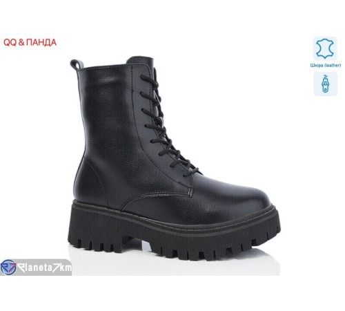 Черевики жіночі на зиму (6 пар р.36-41) чорний  "QQ&Панда"