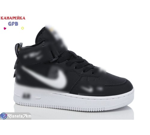 Дитячі кросівки на зиму (8 пар р.32-39) чорний  "GFB-Канарейка"