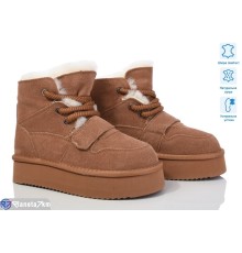 Черевики жіночі на зиму (6 пар р.37-41) коричневий  "LOTOS"