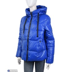Куртка жіноча на зиму (4 шт. р.сетка M-2XL) зелений  "Kalabok"