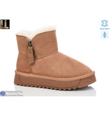 Уггі жіночі на зиму (8 пар р.33-38) camel  "Lilin" Уггі жіночі на зиму (8 пар р.33-38) camel  "Lilin"