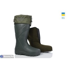 Чоловічі чоботи з піни на зиму (6 пар р.42-45) зелений  "LOTTOS"