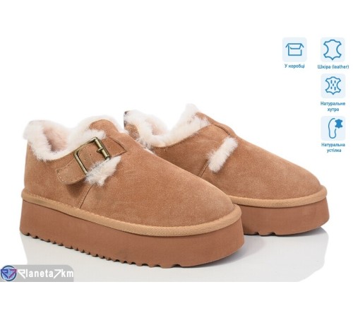 Уггі жіночі на зиму (8 пар р.36-40) camel  "VIOLA"