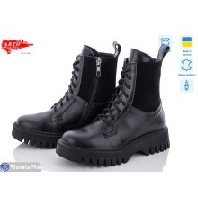 Черевики жіночі на весну/осінь (6 пар р.36-40) чорний  "ARTO" Черевики жіночі на весну/осінь (6 пар р.36-40) чорний  "ARTO"